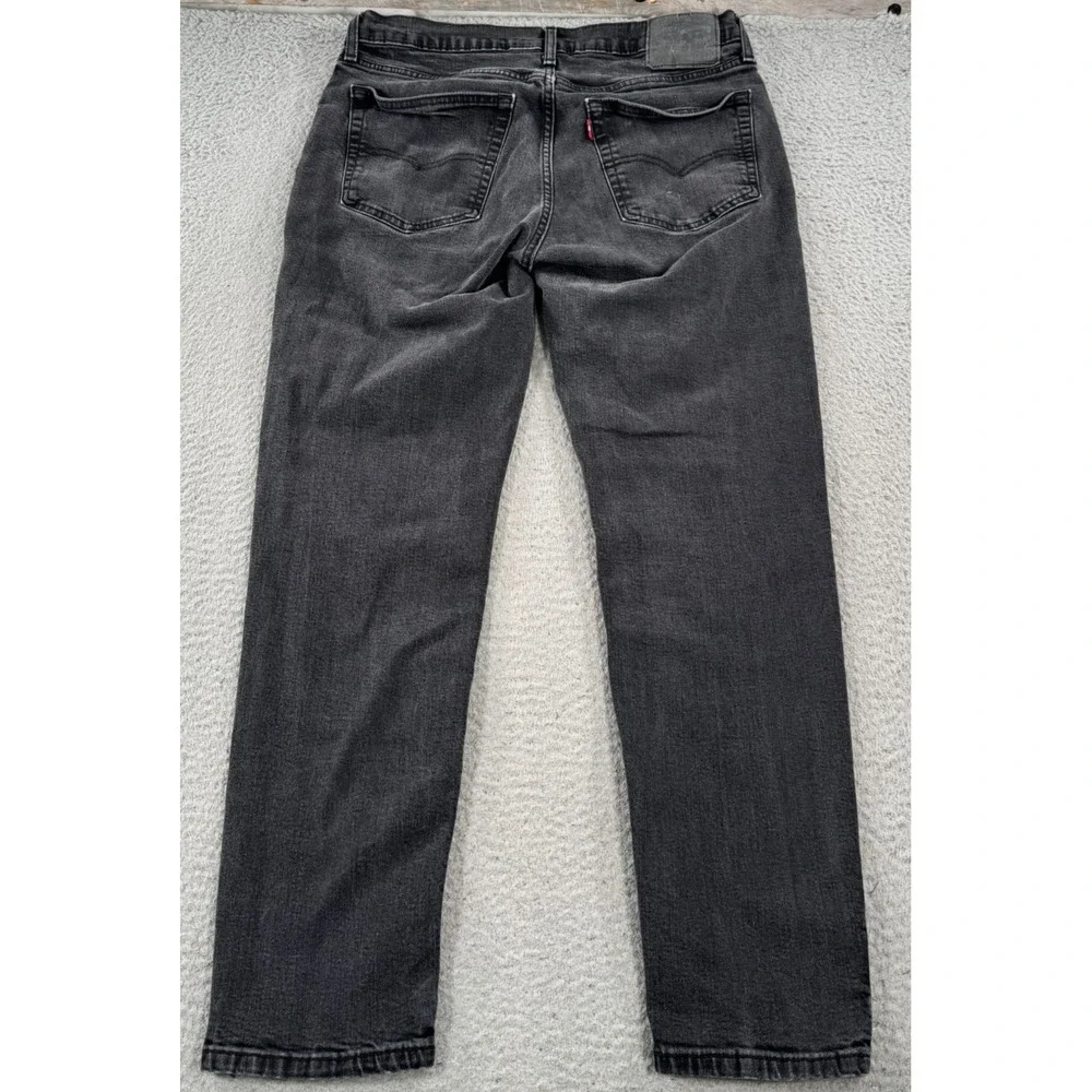 Levi's Jeans‎ Men's 34x29 Black Denim Straight Faded Travel Outdoor Workwear